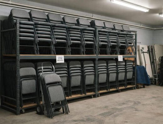 Folding Chairs (set of 100) available short-term in Melbourne